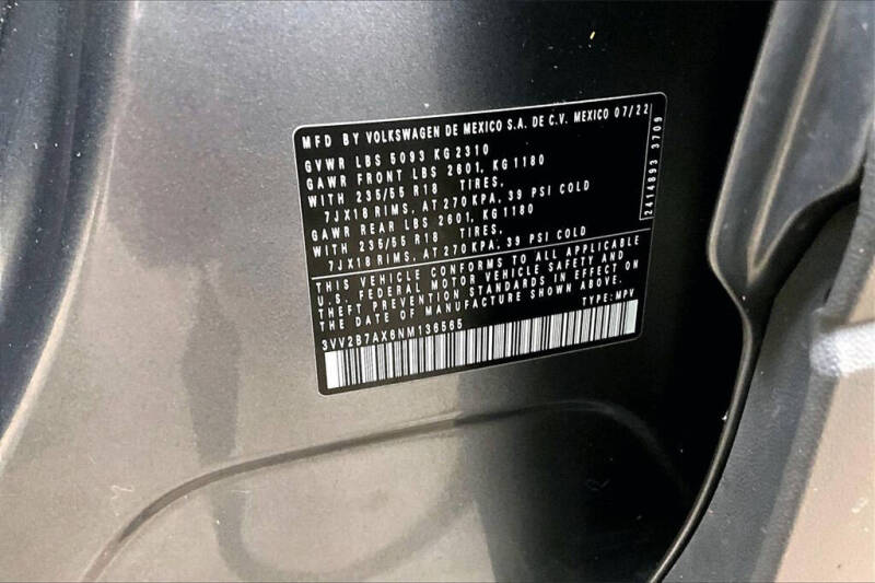 2022 Volkswagen Tiguan SE 4Motion