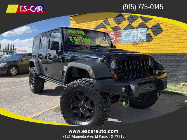 2013 Jeep Wrangler Unlimited for sale at Escar Auto in El Paso TX