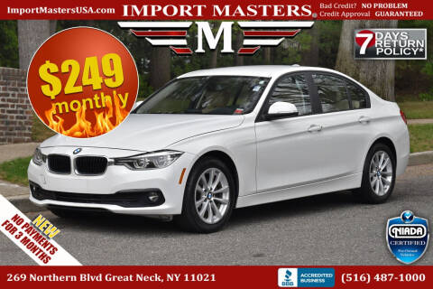2018 BMW 3 Series for sale at Import Masters in Great Neck NY