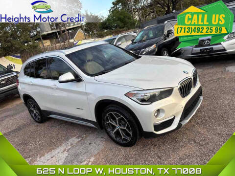 2018 BMW X1 for sale at Heights Motor Credit in Houston TX