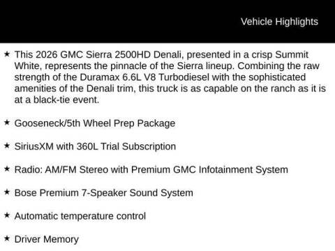 2026 GMC Sierra 2500HD