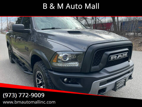 2017 RAM 1500 for sale at B & M Auto Mall in Clifton NJ