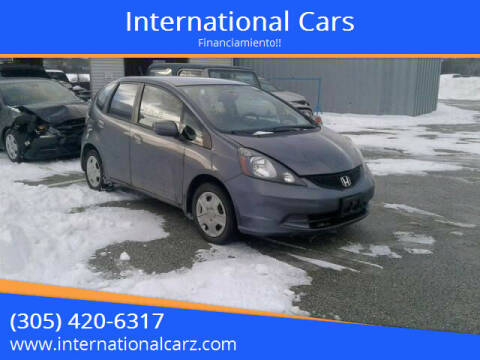 2013 Honda Fit for sale at Florida International Cars in Miramar FL