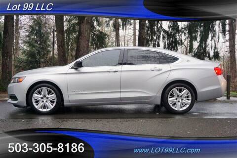2015 Chevrolet Impala for sale at LOT 99 LLC in Milwaukie OR