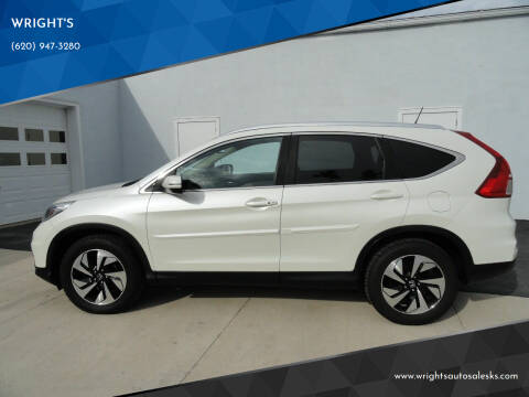 2016 Honda CR-V for sale at WRIGHT'S in Hillsboro KS