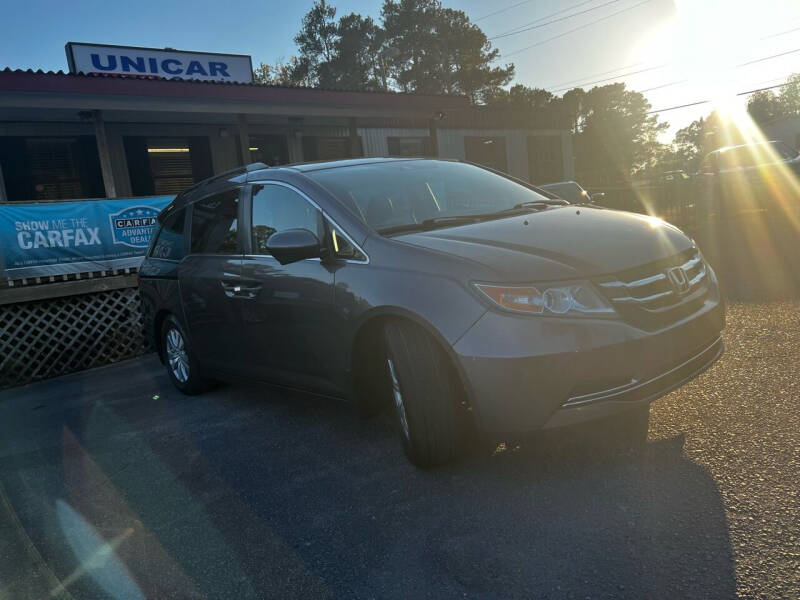2015 Honda Odyssey for sale at Unicar Enterprise in Lexington SC