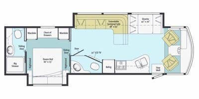 2013 Winnebago Vista 35F for sale at Blackwell RV Sales in Red Oak TX