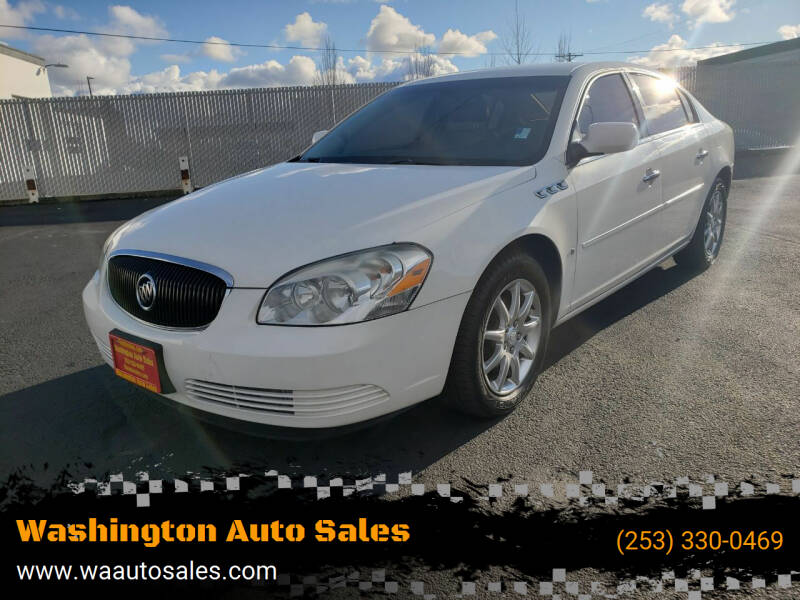 2008 Buick Lucerne for sale at Washington Auto Sales in Tacoma WA