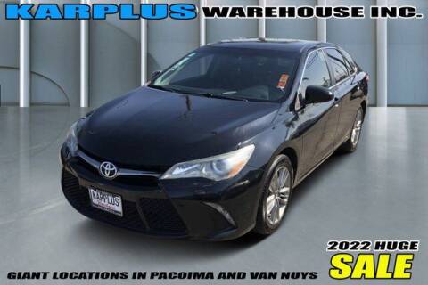 2016 Toyota Camry for sale at Karplus Warehouse in Pacoima CA