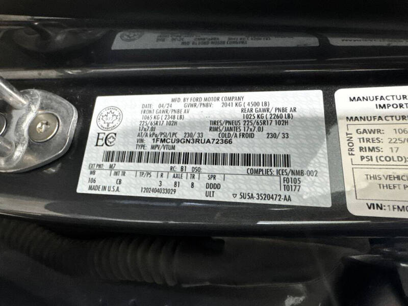 2024 Ford Escape Active