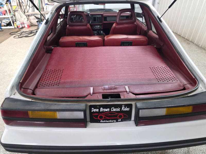 1984 Ford Mustang SVO Turbo