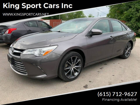 2016 Toyota Camry for sale at King Sport Cars Inc in Madison TN