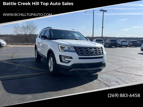 2017 Ford Explorer for sale at Battle Creek Hill Top Auto Sales in Battle Creek MI
