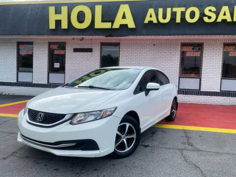 2015 Honda Civic for sale at HOLA AUTO SALES CHAMBLEE- BUY HERE PAY HERE - in Atlanta GA