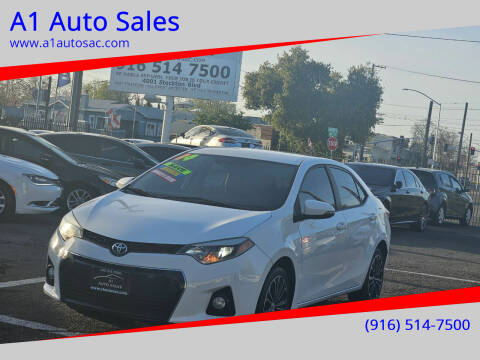 2014 Toyota Corolla for sale at A1 Auto Sales in Sacramento CA