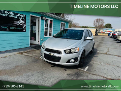 2014 Chevrolet Sonic for sale at Timeline Motors LLC in Clayton NC