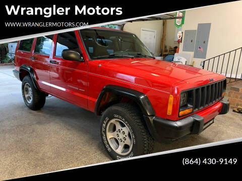 2001 Jeep Cherokee for sale at Wrangler Motors in Spartanburg SC