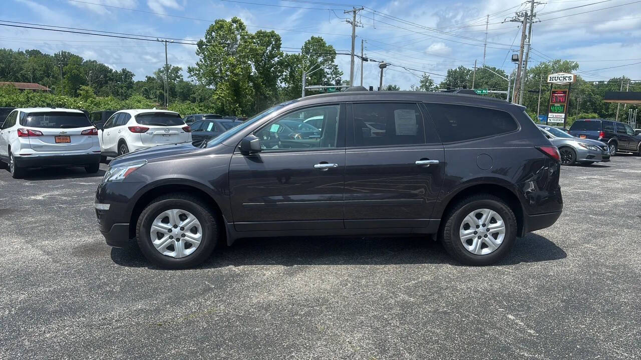 Dk. Gray 2015 Chevrolet Traverse LS AWD LS 4dr SUV 2