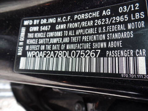 2013 Porsche Panamera GTS