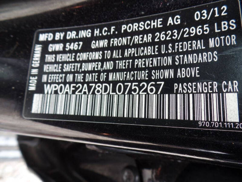2013 Porsche Panamera GTS
