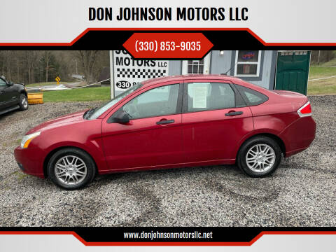 2009 Ford Focus for sale at DON JOHNSON MOTORS LLC in Lisbon OH