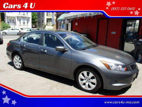 2011 Honda Accord for sale at Cars 4 U in Haverhill MA