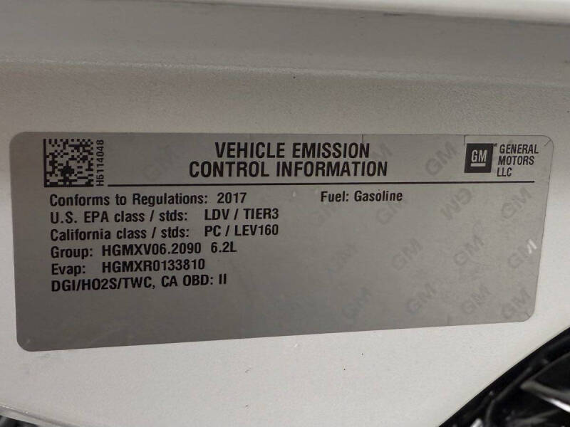 2017 Chevrolet Corvette Stingray