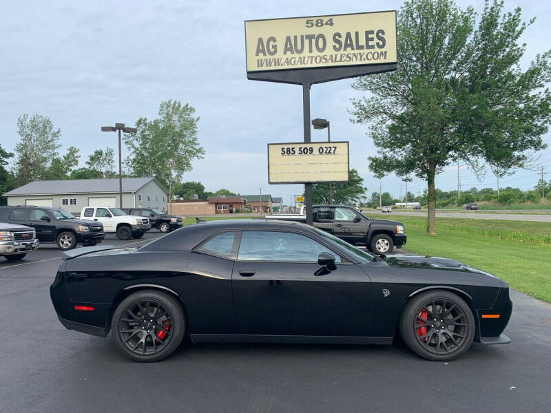 2016 Dodge Challenger for sale at AG Auto Sales in Ontario NY