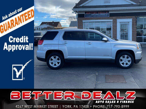 2016 GMC Terrain for sale at Better Dealz Auto Sales & Finance in York PA