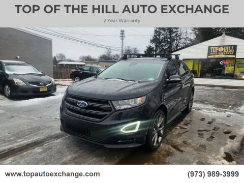 2016 Ford Edge for sale at TOP OF THE HILL AUTO EXCHANGE in Mine Hill NJ