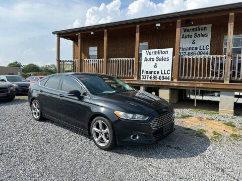 2015 Ford Fusion for sale at Vermilion Auto Sales & Finance in Erath LA