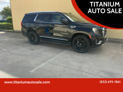 2023 GMC Yukon for sale at TITANIUM AUTO SALE in Houston TX