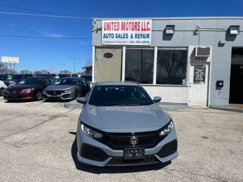2018 Honda Civic for sale at United Motors LLC in Saint Francis WI