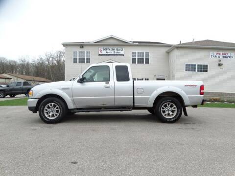 2011 Ford Ranger for sale at SOUTHERN SELECT AUTO SALES in Medina OH