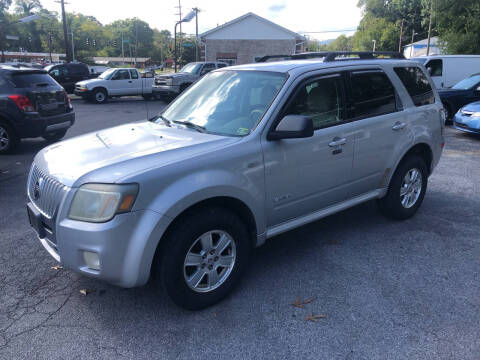 2008 Mercury Mariner for sale at J & J Autoville Inc. in Roanoke VA