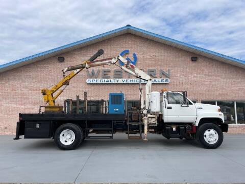1995 GMC Knuckle Crane Truck for sale at Western Specialty Vehicle Sales in Braidwood IL