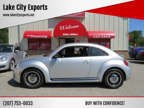 2012 Volkswagen Beetle for sale at Lake City Exports in Auburn ME