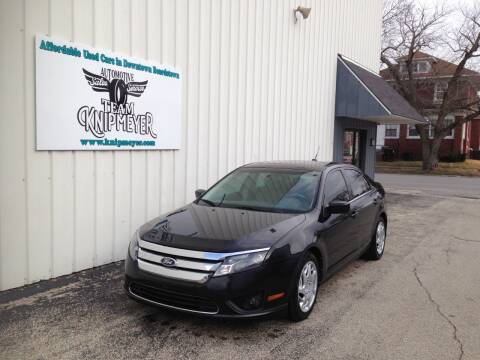 2010 Ford Fusion for sale at Team Knipmeyer in Beardstown IL