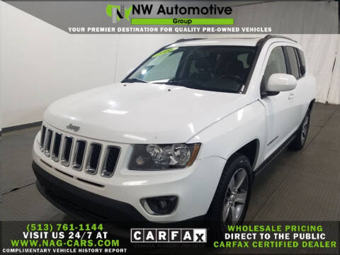 2016 Jeep Compass for sale at NW Automotive Group in Cincinnati OH