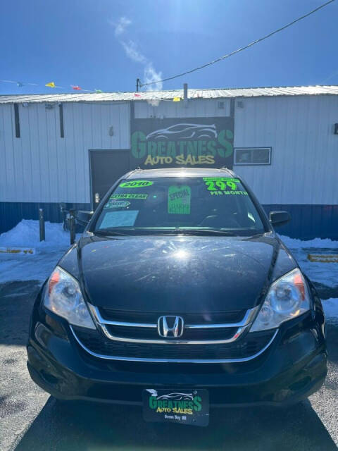 2010 Honda CR-V for sale at GREATNESS AUTO SALES in Green Bay, WI