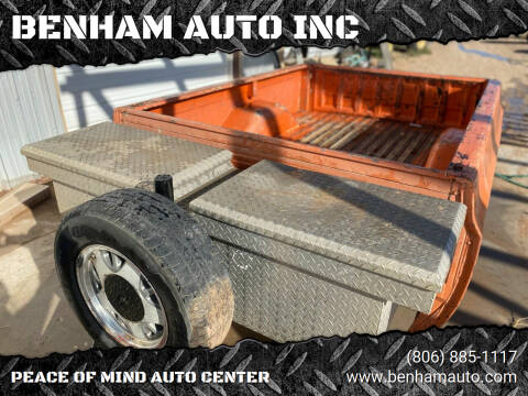  Chevrolet TRUCK BED TRAILER for sale at BENHAM AUTO INC - Benham Auto Trailers in Lubbock TX