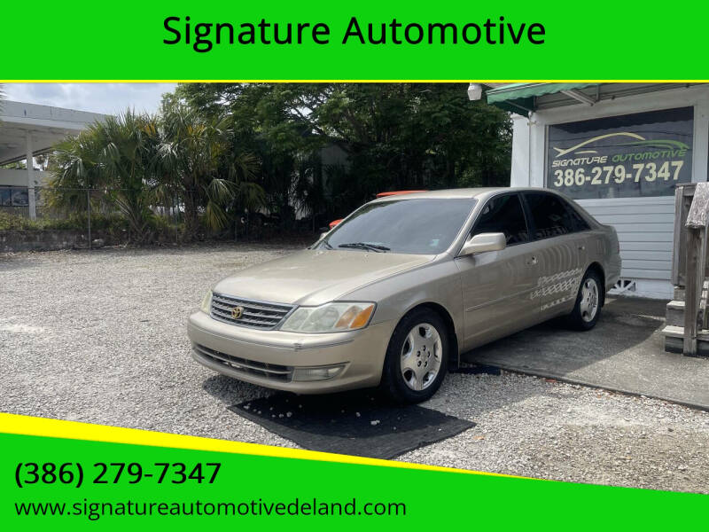 2003 Toyota Avalon XLS