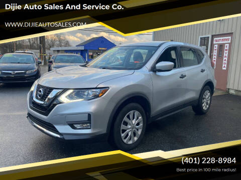 2018 Nissan Rogue for sale at Dijie Auto Sales and Service Co. in Johnston RI