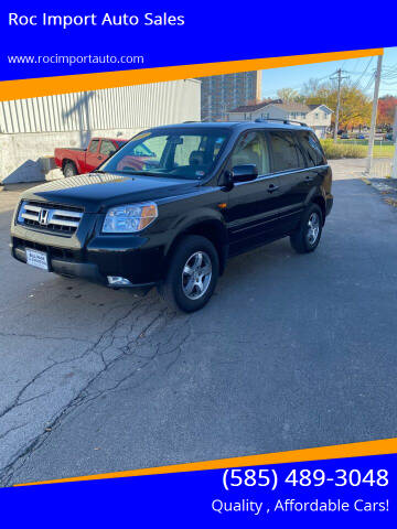 2008 Honda Pilot for sale at Roc Import Auto Sales in Rochester NY