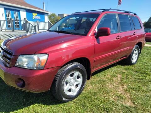2006 Toyota Highlander for sale at Sinclair Auto Inc. in Pendleton IN