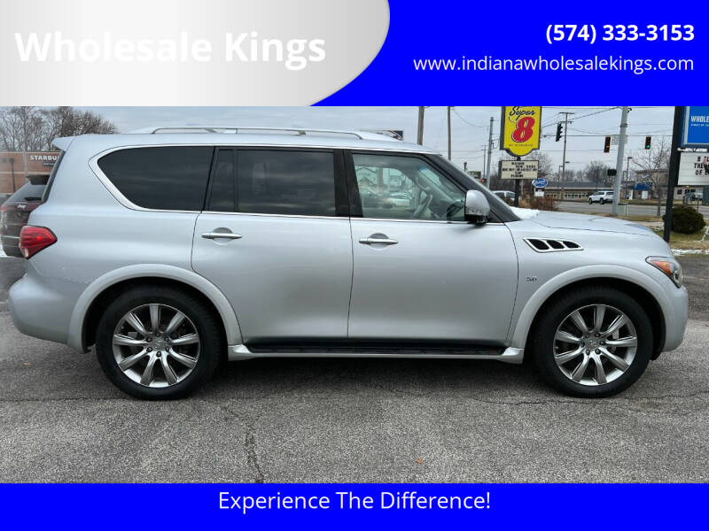 2014 Infiniti QX80 for sale at Wholesale Kings in Elkhart IN