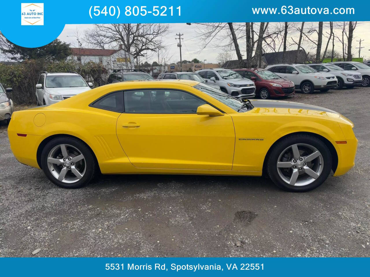 2011 Chevrolet Camaro for sale at 63 Auto Inc in Spotsylvania, VA