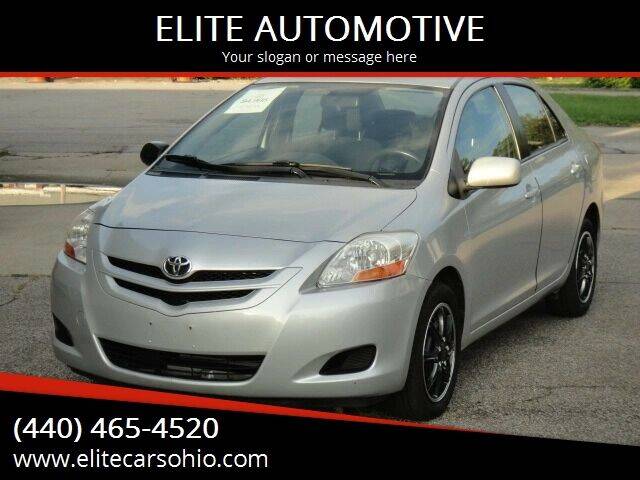 2008 Toyota Yaris for sale at ELITE CARS OHIO LLC in Solon OH