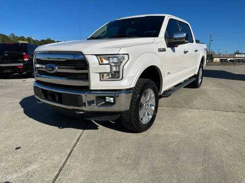 2015 Ford F-150 for sale at WHOLESALE AUTO GROUP in Mobile AL