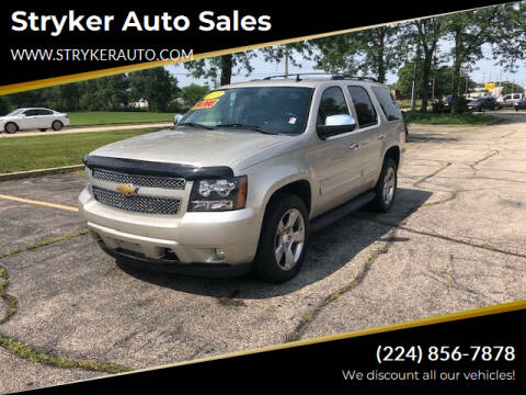 2013 Chevrolet Tahoe for sale at Stryker Auto Sales in South Elgin IL